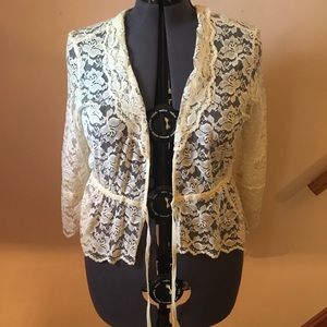 Lace cardigan